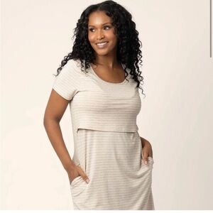 BRAND NEW WITH TAGS! Kindred Bravely Eleanora Bamboo Maternity & Nursing Dress